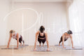 Mat Pilates Group Class Plank