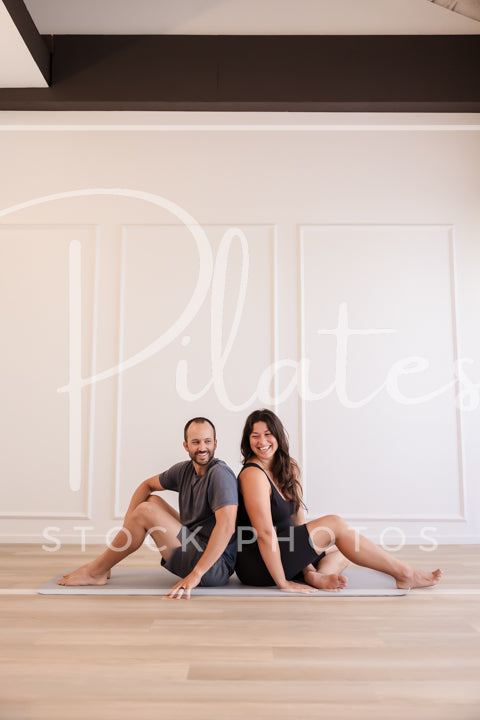 Couple on Mat (Vertical)