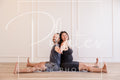 Couple Seated Twist