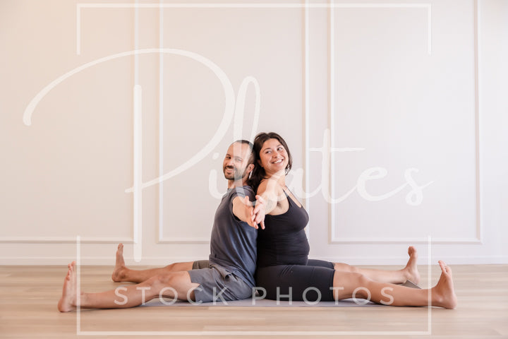 Couple Seated Twist