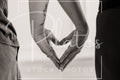 Heart Hands (Black and White)